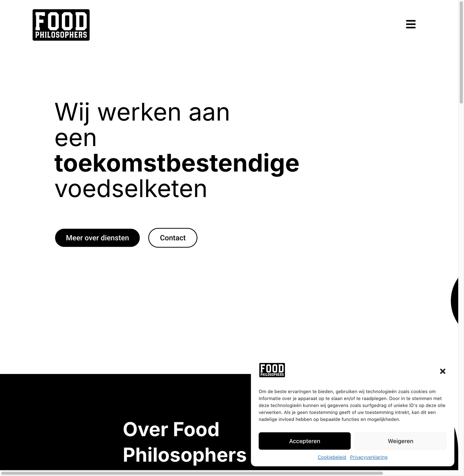 Screenshot of Food Philosophers